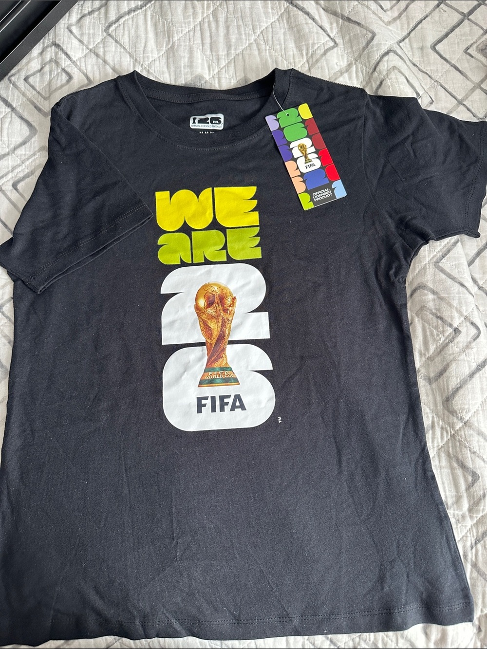 FIFA 'We Are 2026' Black Graphic Tee